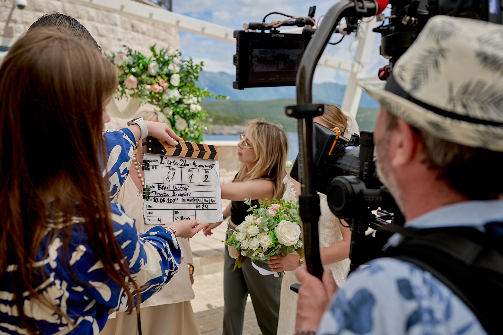 On-camera technique